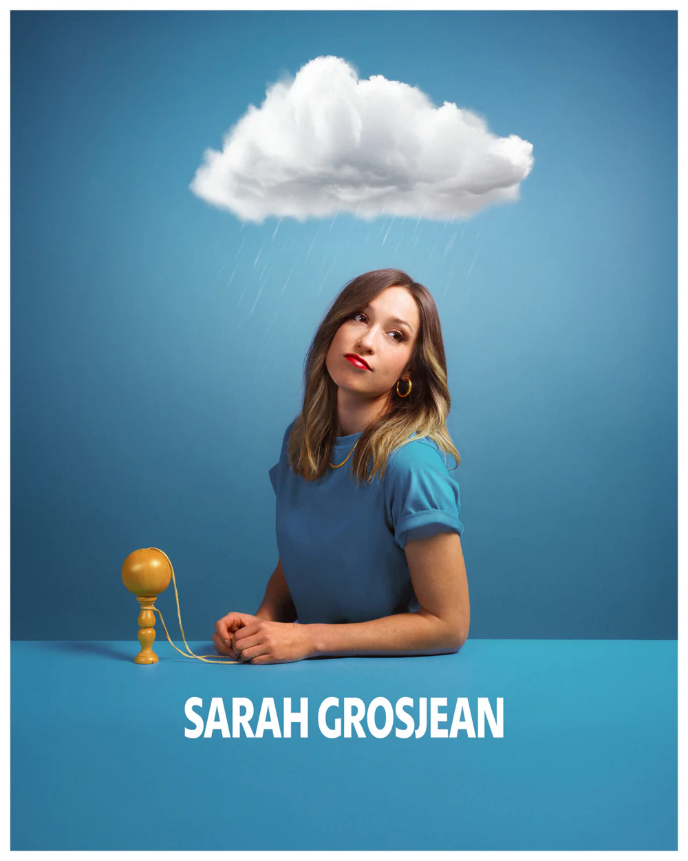 Affiche Sarah Grosjean, photographie corporate par Gautier Collet