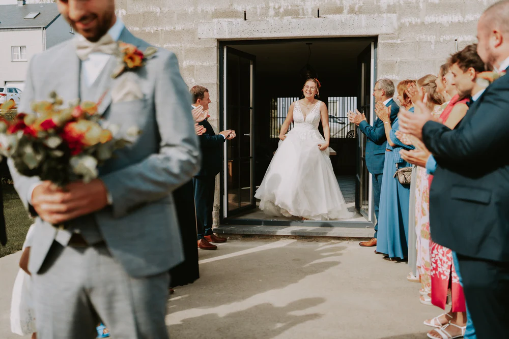 Alice & Thomas au Château du Pont d'Oye, à Habay, moment de mariage par Gautier Collet