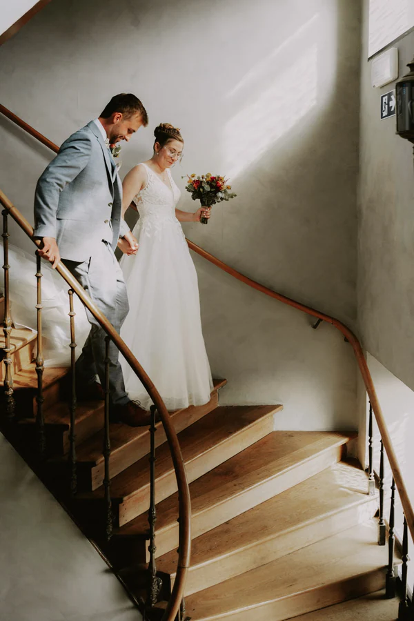 Alice & Thomas au Château du Pont d'Oye, à Habay, photographe de mariage par Gautier Collet