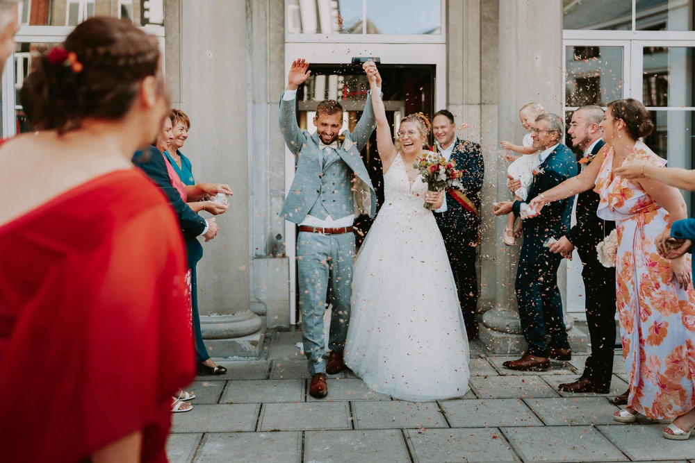 Alice & Thomas au Château du Pont d'Oye, à Habay, moment de mariage par Gautier Collet