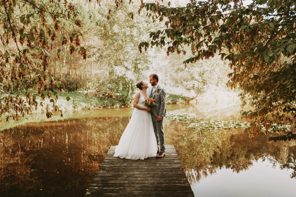 Alice & Thomas au Château du Pont d'Oye, à Habay, reportage de mariage par Gautier Collet