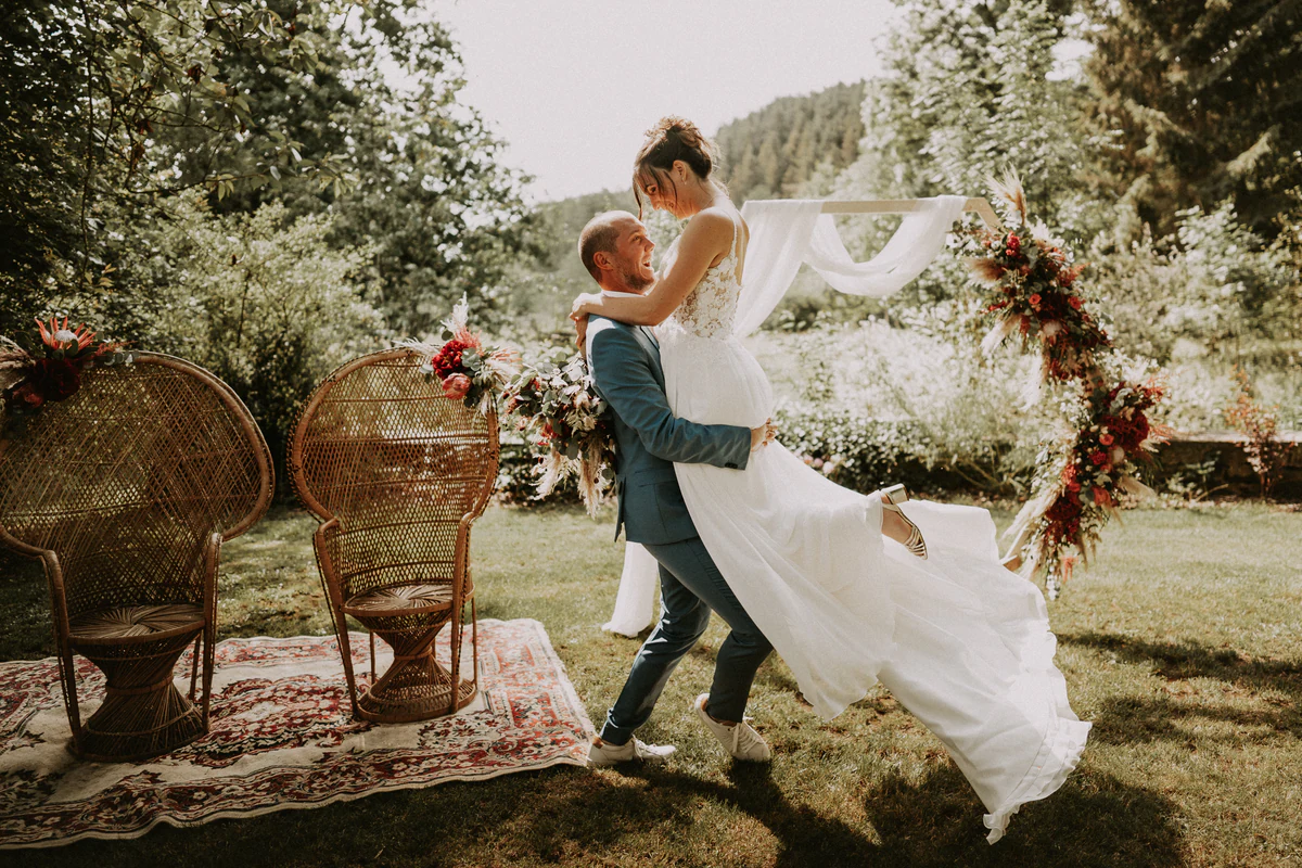 Amélie & Matthieu au Domaine du Vieux Château, photo de mariage par Gautier Collet