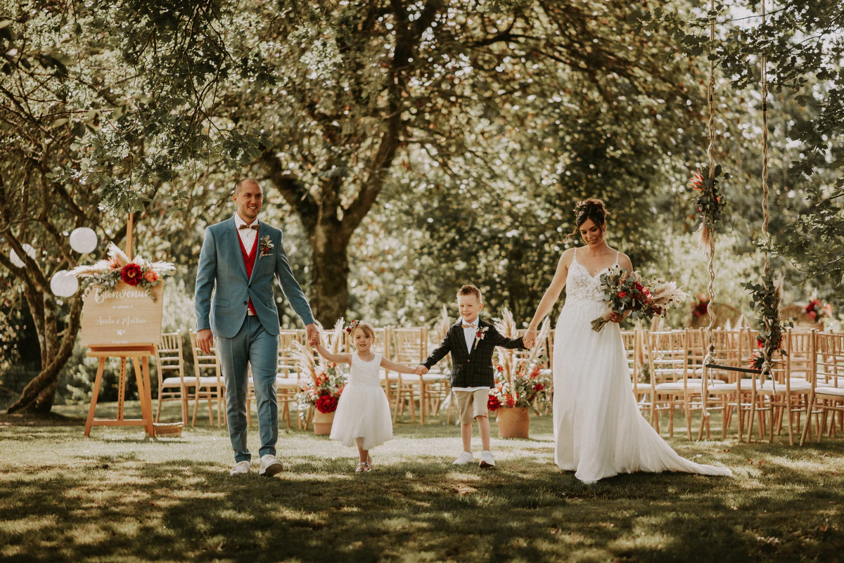 Amélie & Matthieu au Domaine du Vieux Château, photo de mariage par Gautier Collet
