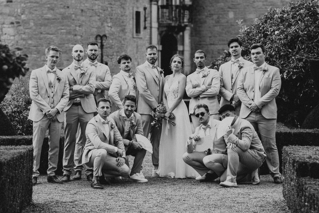Annelyse & Franck au Château Lavaux-Sainte-Anne, photo de mariage par Gautier Collet