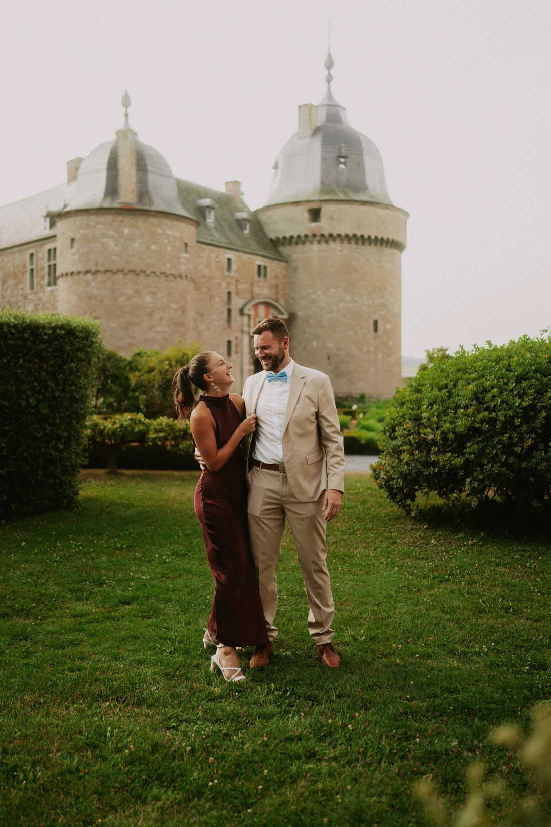 Annelyse & Franck au Château Lavaux-Sainte-Anne, photo de mariage par Gautier Collet