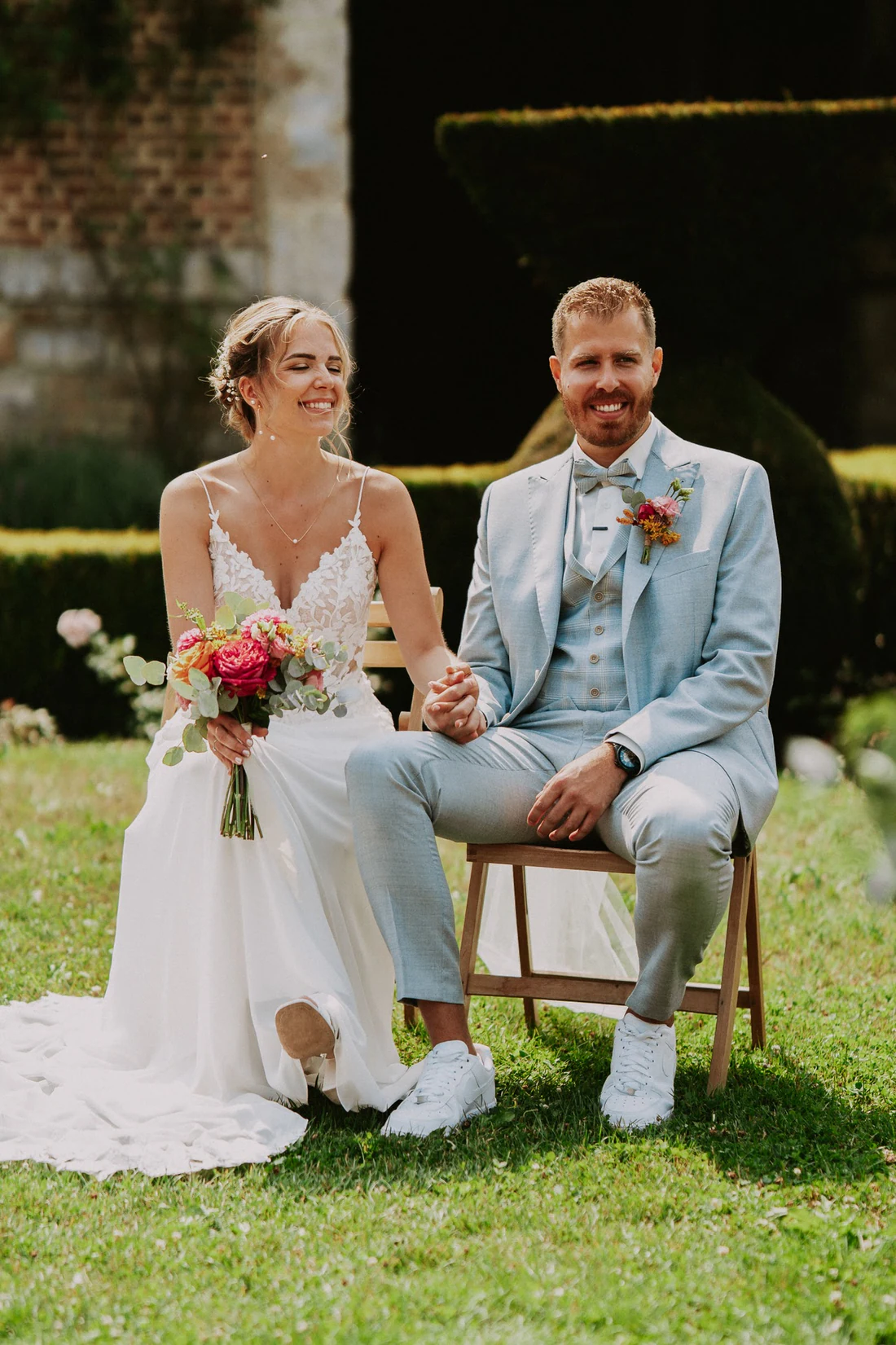 Annelyse & Franck au Château Lavaux-Sainte-Anne, photo de mariage par Gautier Collet