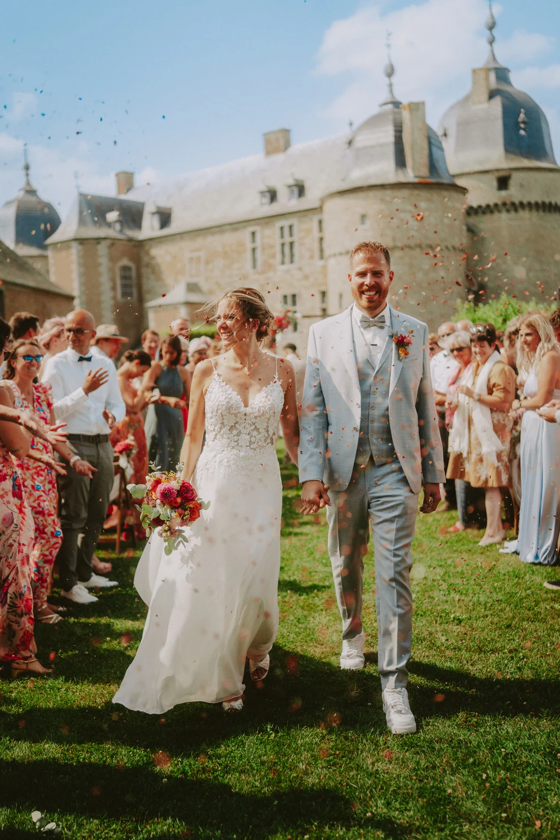 Annelyse & Franck au Château Lavaux-Sainte-Anne, photographe de mariage par Gautier Collet