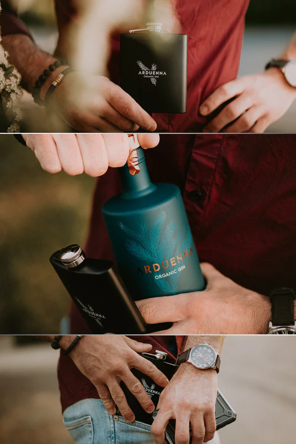 Arduenna Gin, photo de marque par Gautier Collet