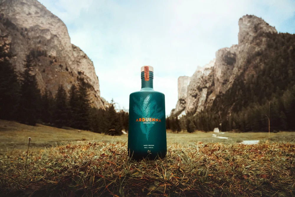 Arduenna Gin, photo de marque par Gautier Collet