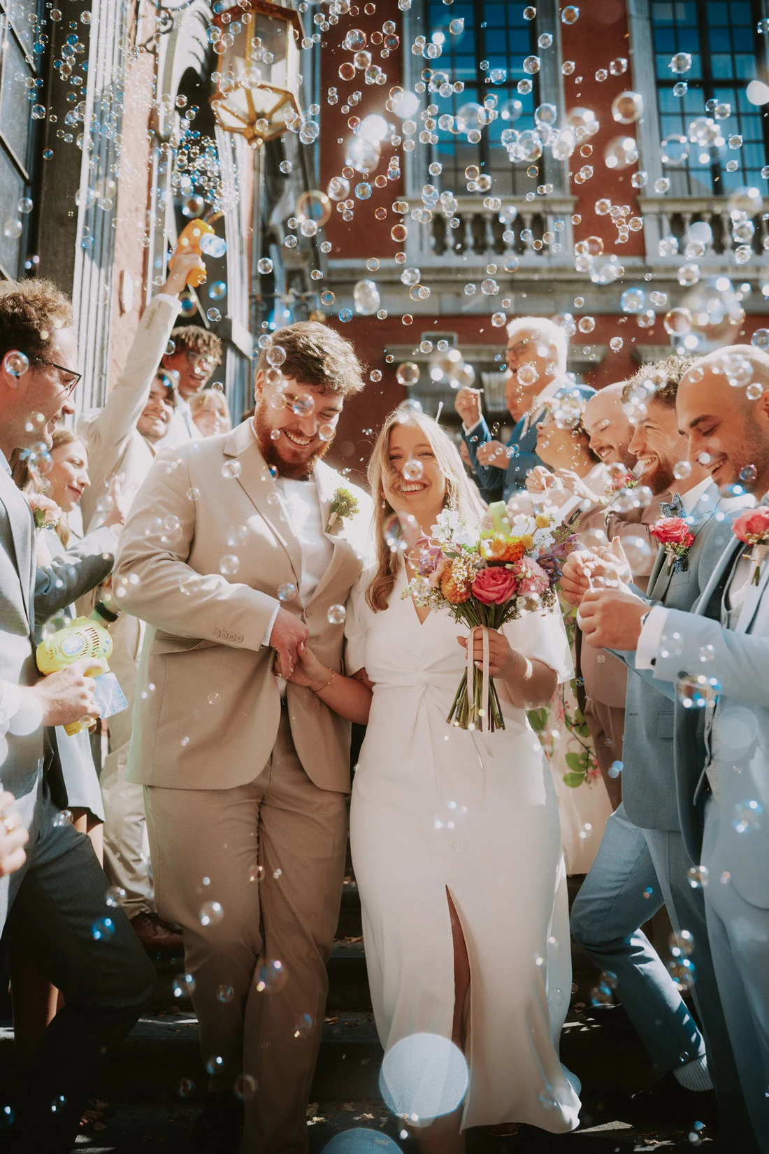 Aude & Paul à la Ferme Château du Sart, reportage de mariage par Gautier Collet