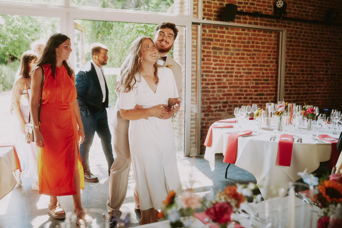 Aude & Paul à la Ferme Château du Sart, reportage de mariage par Gautier Collet