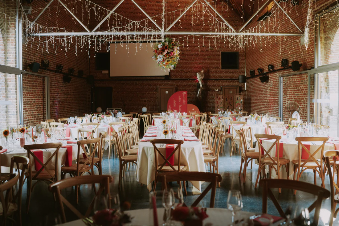 Aude & Paul à la Ferme Château du Sart, photo de mariage par Gautier Collet
