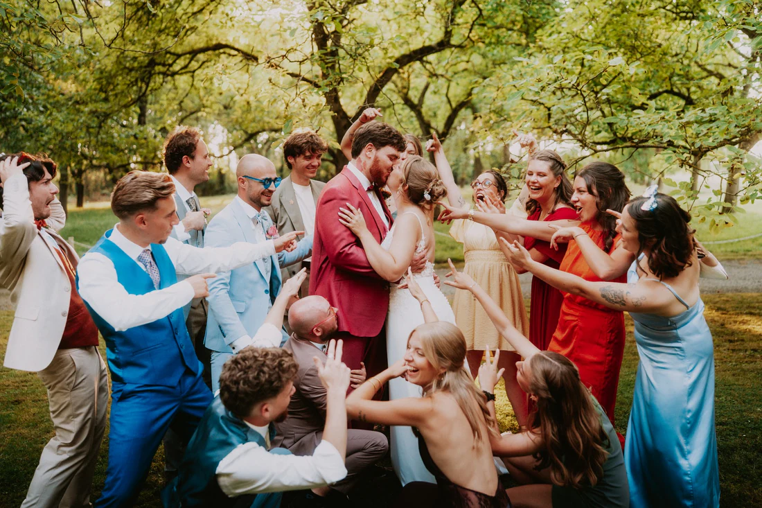 Aude & Paul à la Ferme Château du Sart, photo de mariage par Gautier Collet