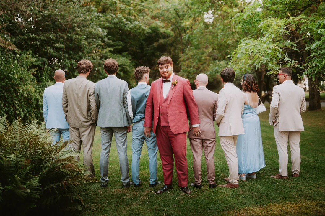 Aude & Paul à la Ferme Château du Sart, moment de mariage par Gautier Collet