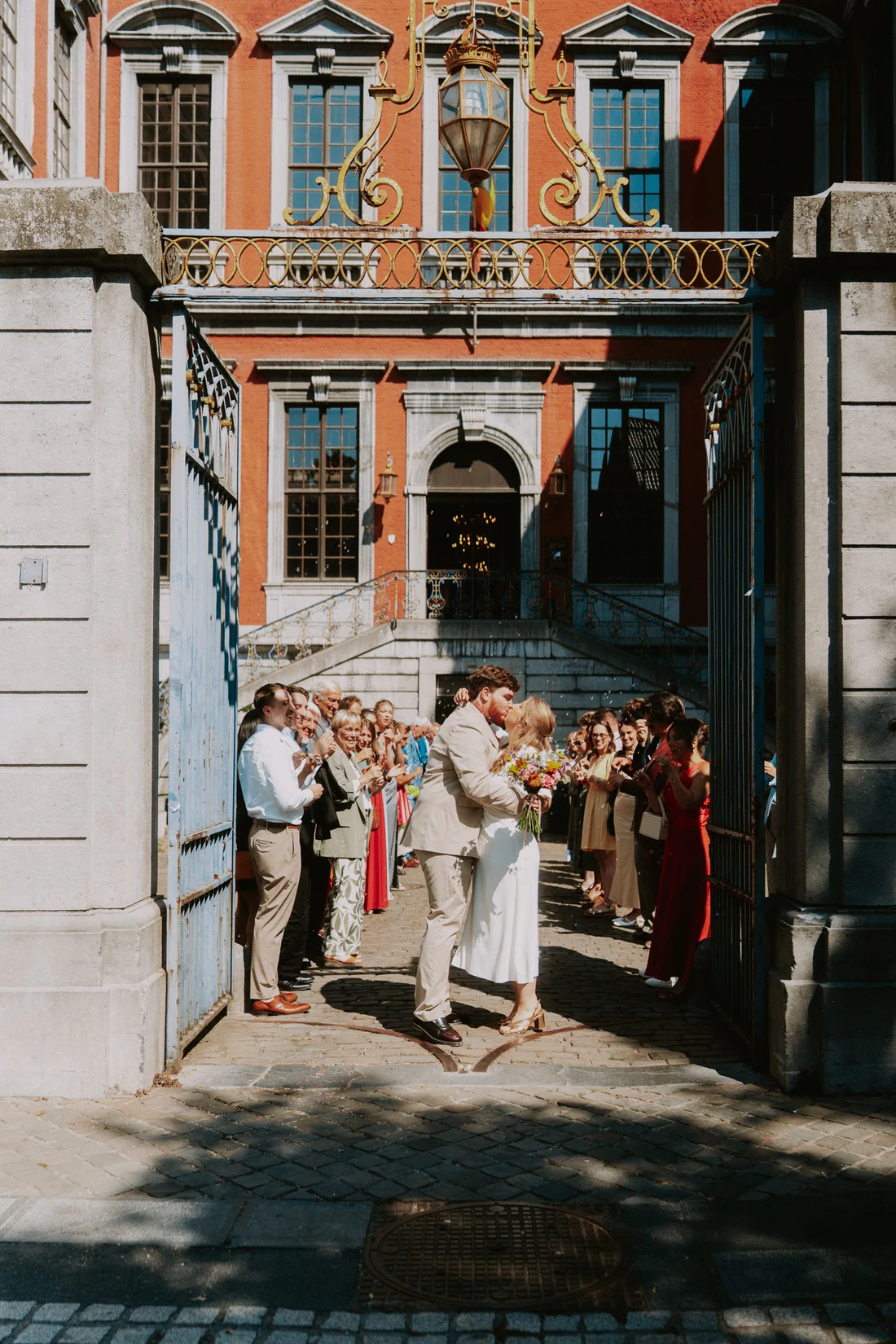 Aude & Paul à la Ferme Château du Sart, photo de mariage par Gautier Collet