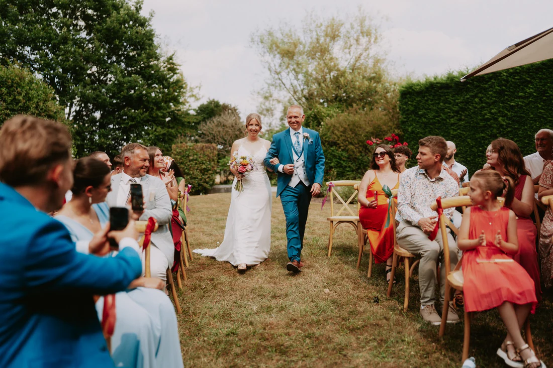 Aude & Paul à la Ferme Château du Sart, photo de mariage par Gautier Collet
