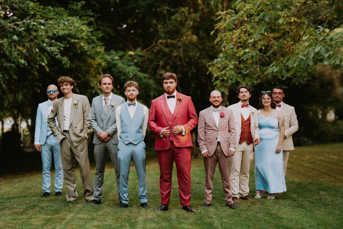 Aude & Paul à la Ferme Château du Sart, photographe de mariage par Gautier Collet