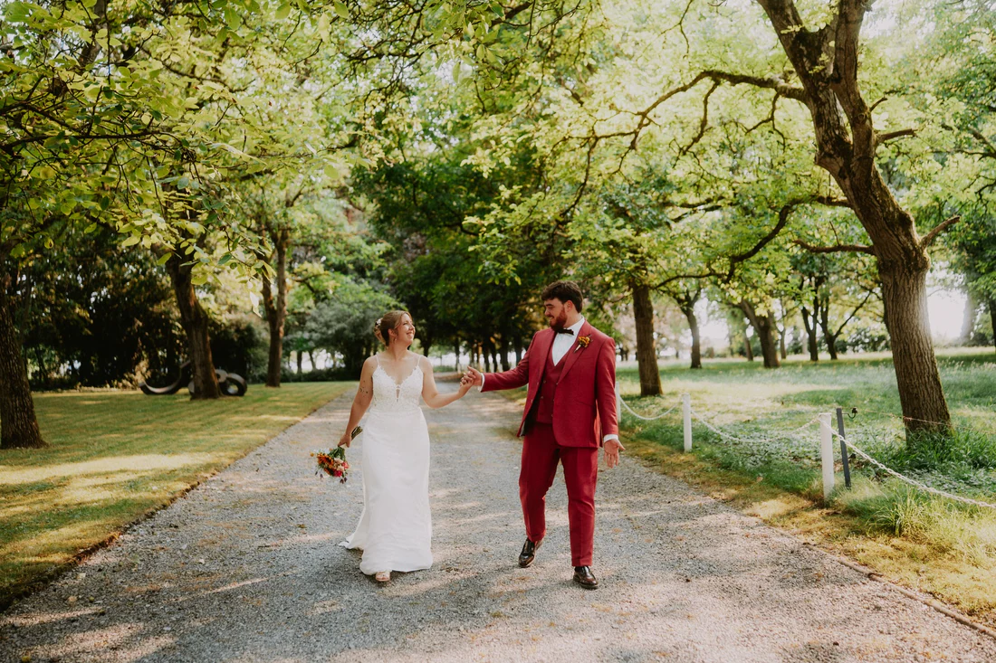 Aude & Paul à la Ferme Château du Sart, photo de mariage par Gautier Collet