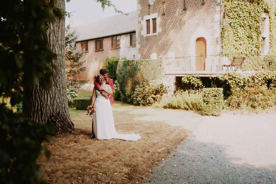 Aude & Paul à la Ferme Château du Sart, photographe de mariage par Gautier Collet
