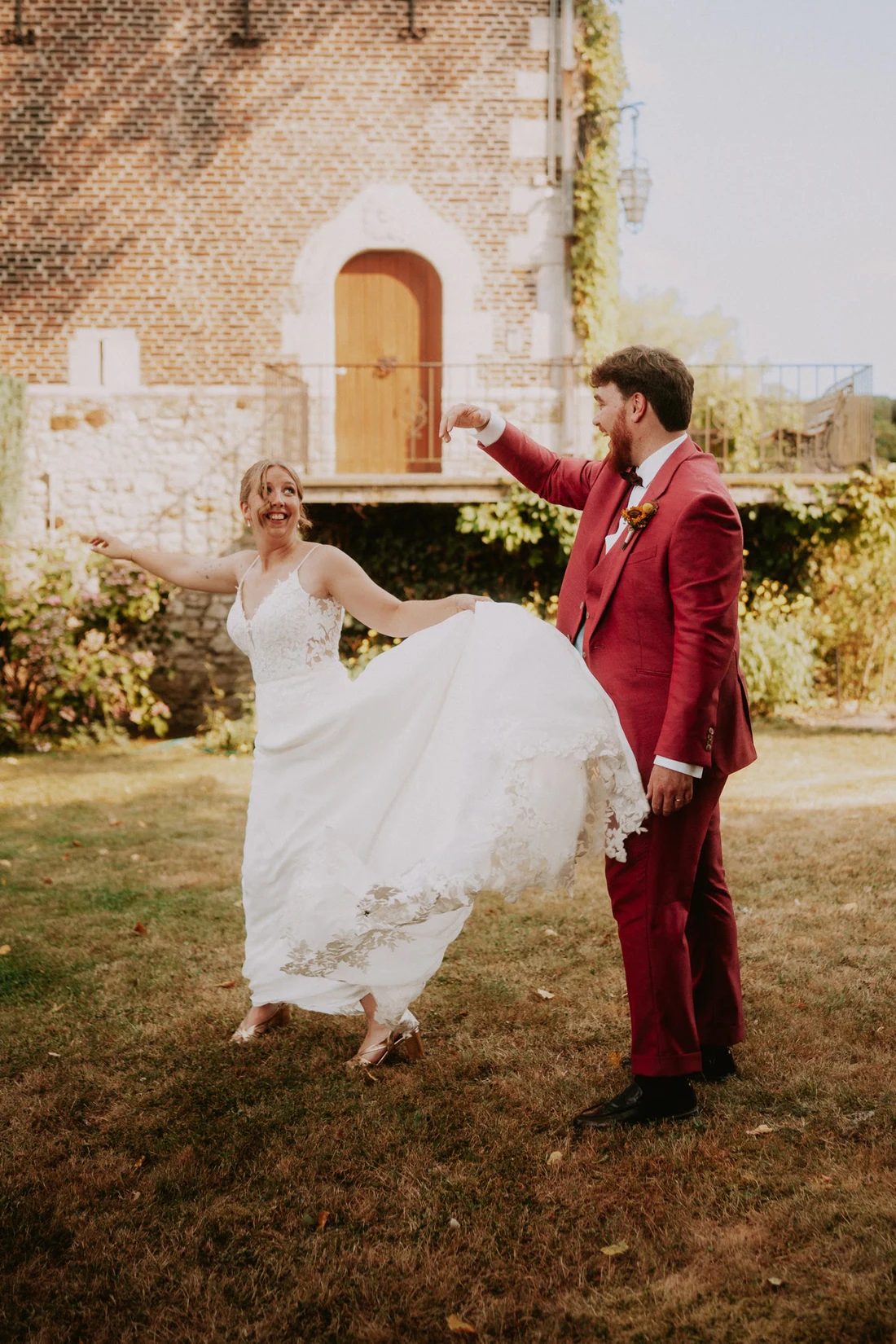 Aude & Paul à la Ferme Château du Sart, reportage de mariage par Gautier Collet