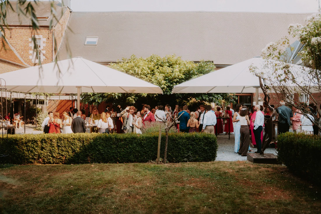 Aude & Paul à la Ferme Château du Sart, reportage de mariage par Gautier Collet