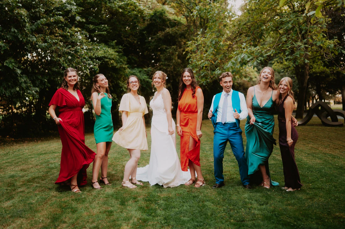 Aude & Paul à la Ferme Château du Sart, moment de mariage par Gautier Collet