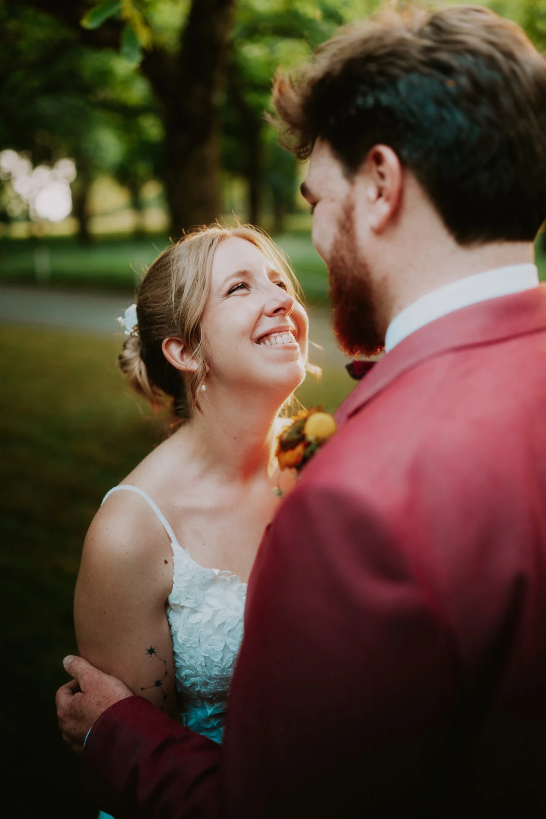 Aude & Paul à la Ferme Château du Sart, moment de mariage par Gautier Collet