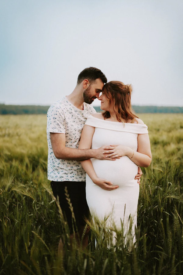 Aurore & Charles, photo de grossesse par Gautier Collet