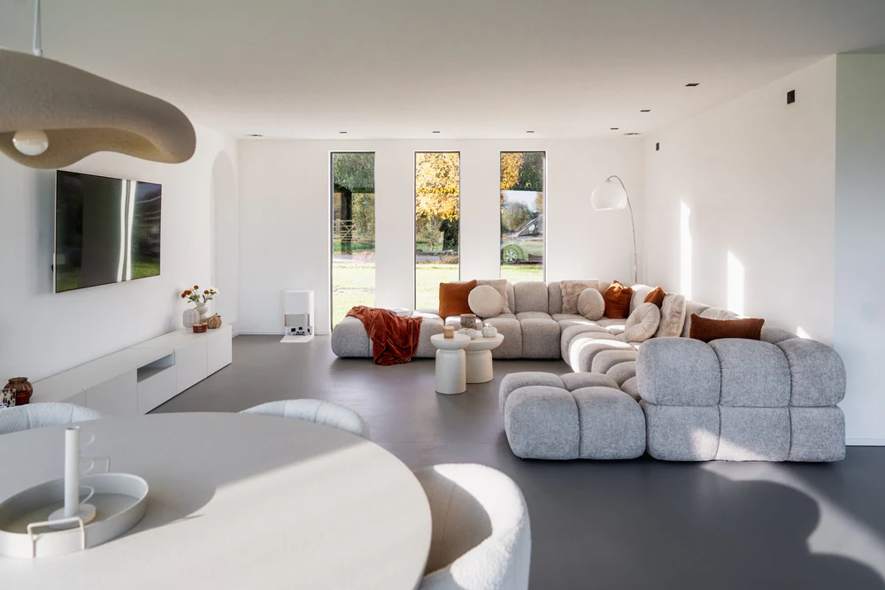BOW Design · Maison architecturale, photo d'intérieur par Gautier Collet