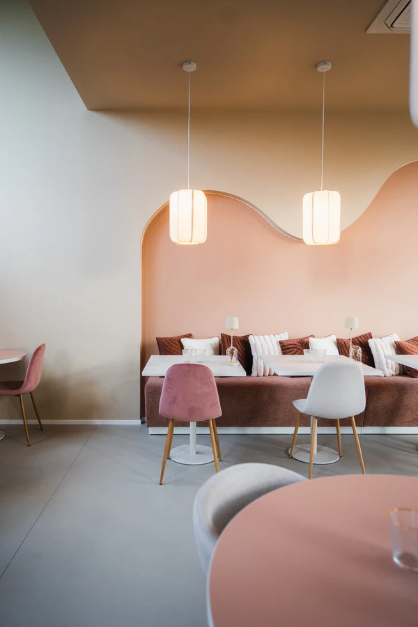 BOW Design · Restaurant Whalain, photo d'intérieur par Gautier Collet