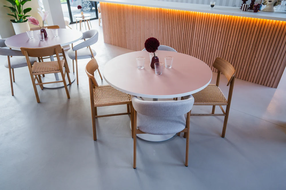 BOW Design · Restaurant Whalain, photo d'intérieur par Gautier Collet