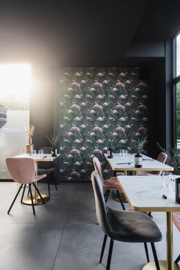 BOW Design · Restaurant Whalain, photo d'intérieur par Gautier Collet