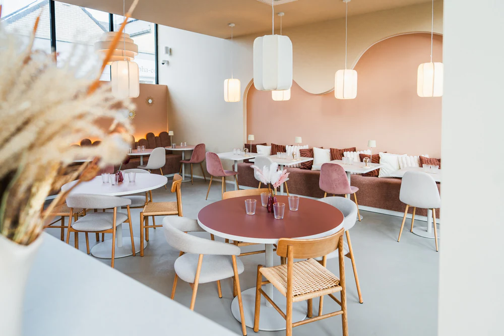 BOW Design · Restaurant Whalain, photographe d'architecture par Gautier Collet