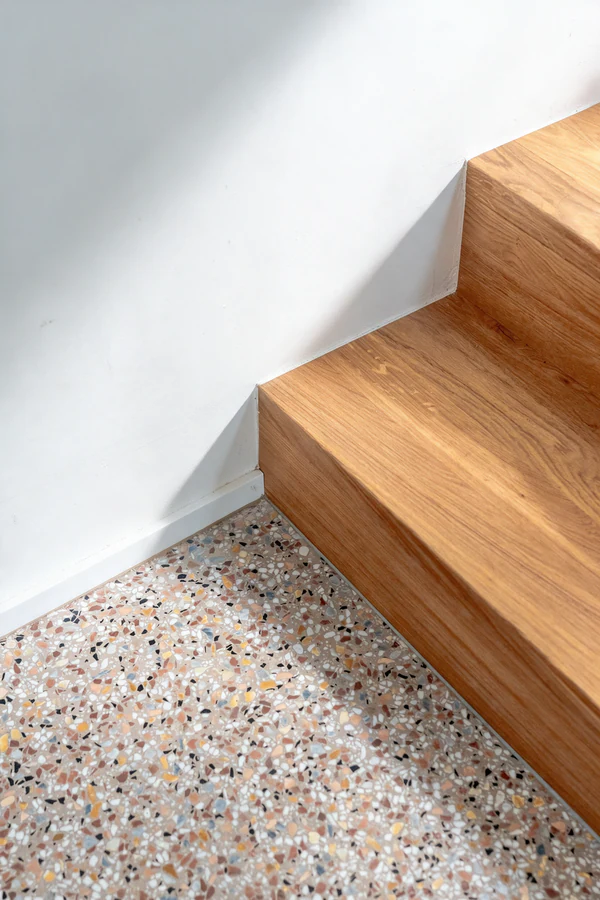 BOW Design · Terrazzo au Luxembourg, photographie d'architecture par Gautier Collet