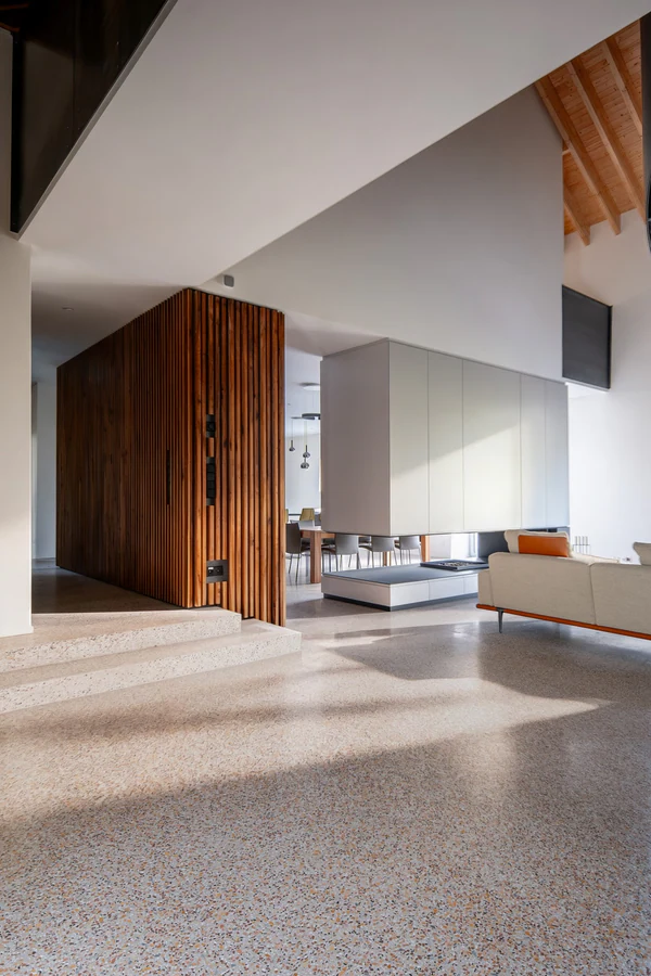 BOW Design · Terrazzo au Luxembourg, photo d'intérieur par Gautier Collet