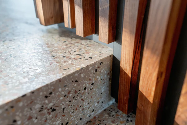 BOW Design · Terrazzo au Luxembourg, photographie d'architecture par Gautier Collet