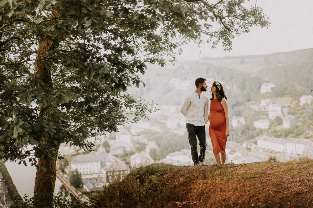 Céline & Boris, photo de famille par Gautier Collet