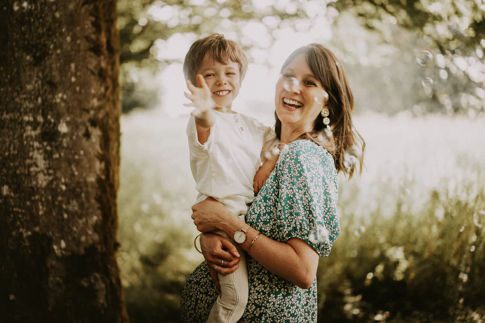 Céline & Boris, photo de famille par Gautier Collet
