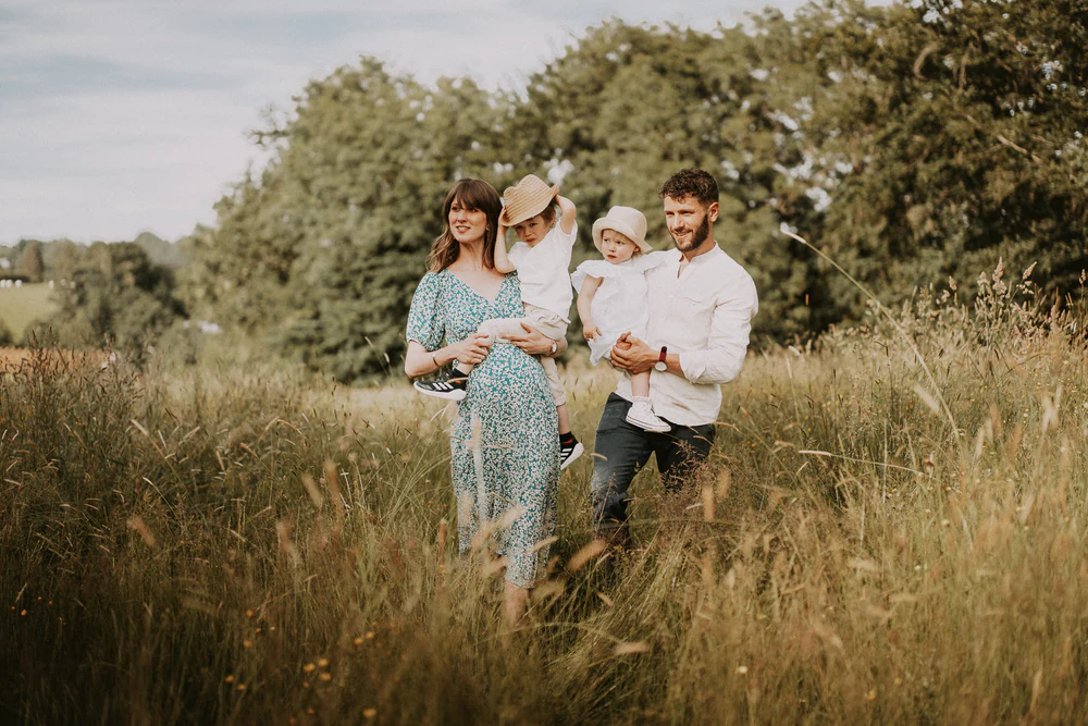 Céline & Boris, photo de famille par Gautier Collet