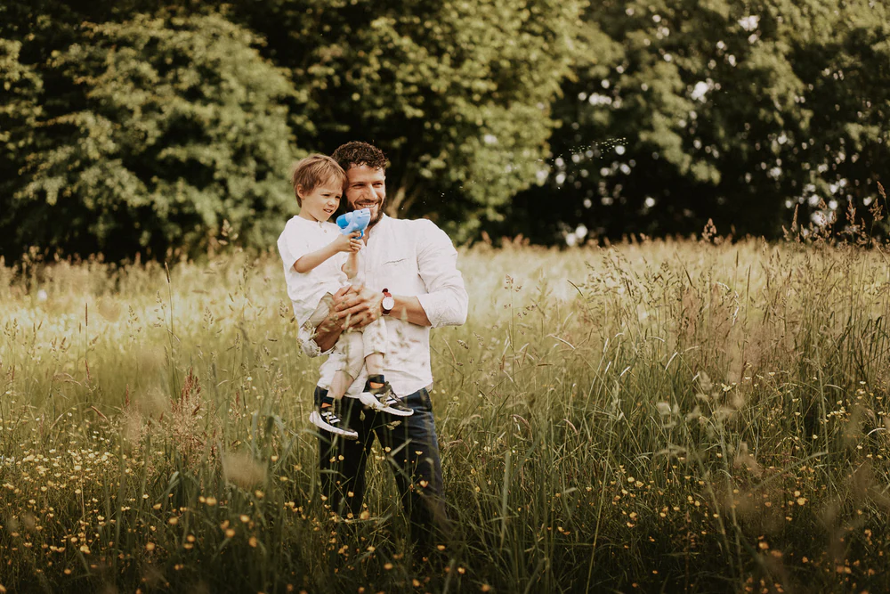 Céline & Boris, photo de famille par Gautier Collet
