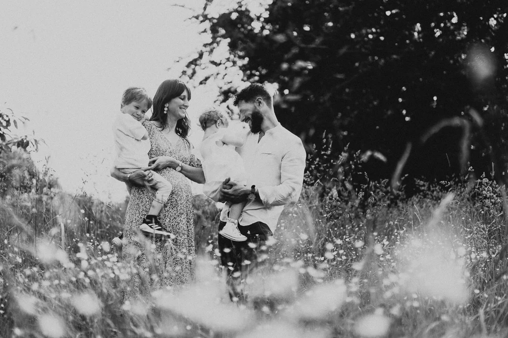 Céline & Boris, photo de famille par Gautier Collet