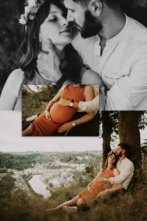 Céline & Boris, photo de famille par Gautier Collet