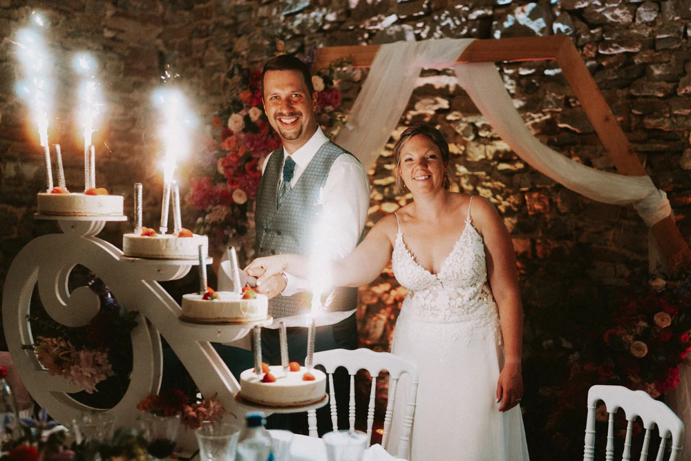 Céline & Valérian au Château de Resteigne, moment de mariage par Gautier Collet