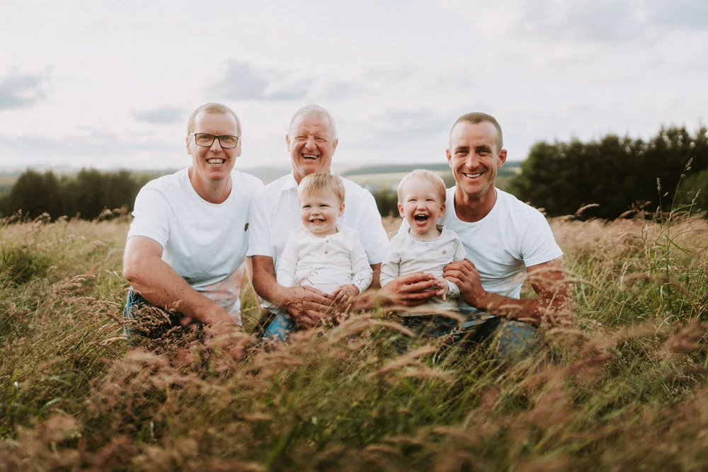 Séance famille au Luxembourg