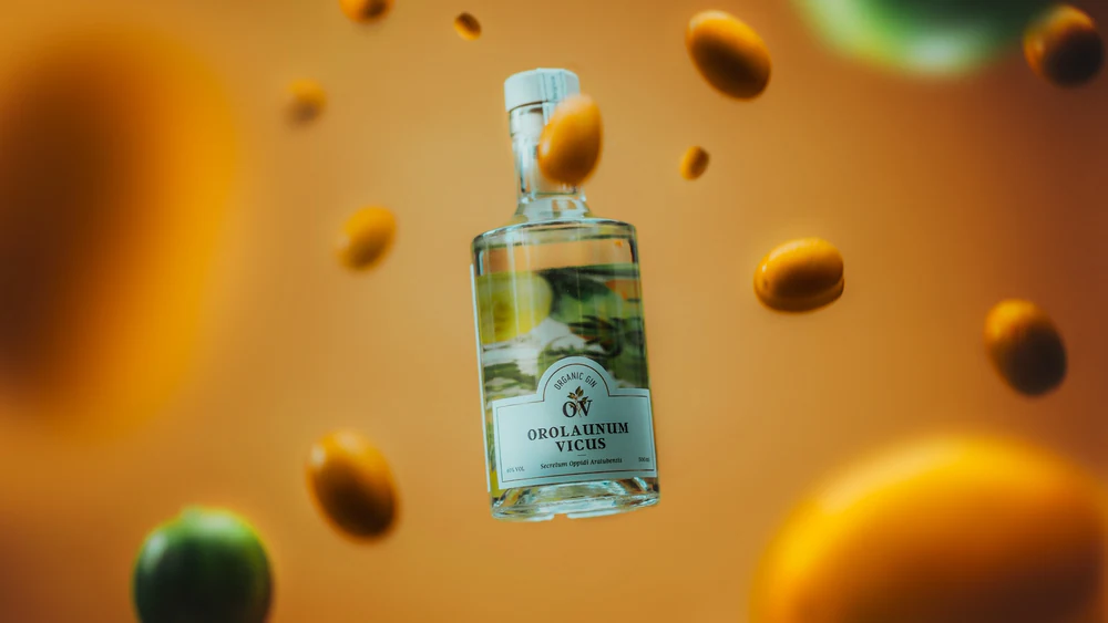 Gin Orolaunum Vicus, photographie corporate par Gautier Collet
