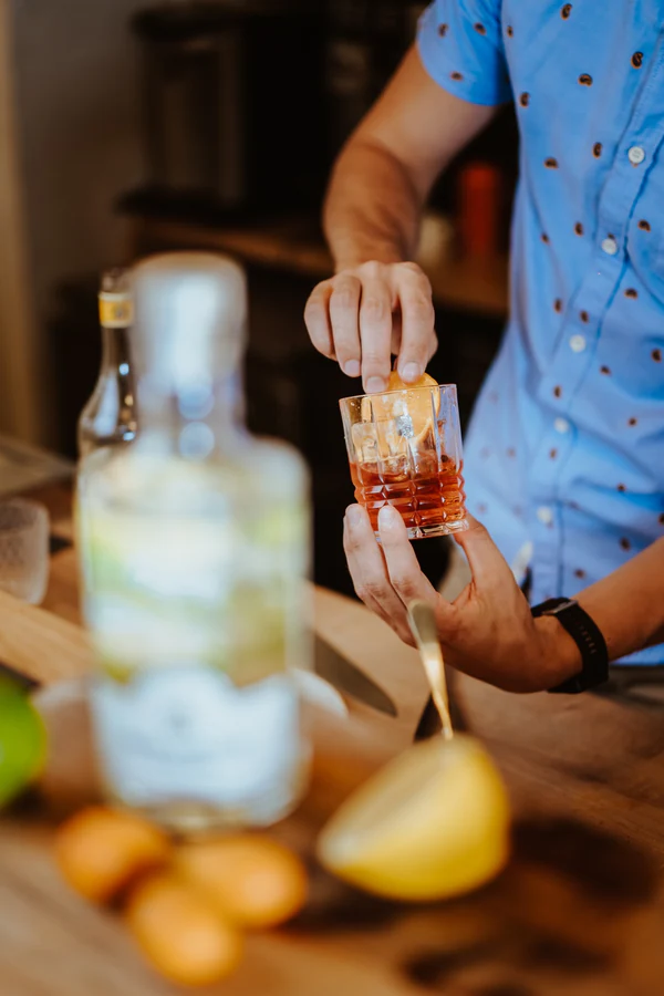 Gin Orolaunum Vicus, photographie corporate par Gautier Collet