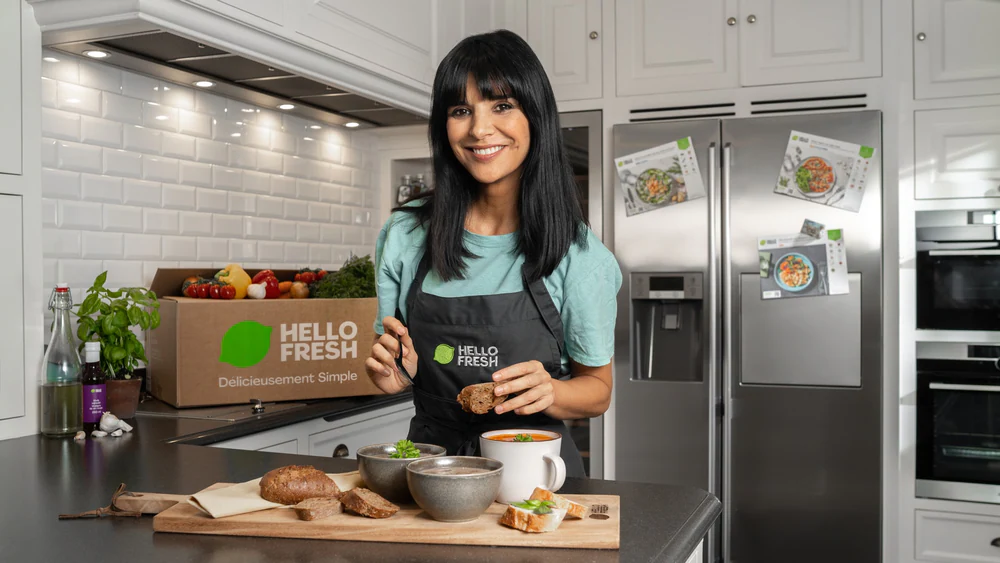 Hello Fresh avec Maria del Rio, photographie corporate par Gautier Collet