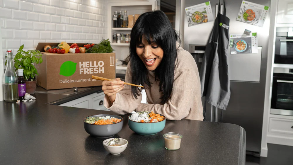 Hello Fresh avec Maria del Rio, photographie corporate par Gautier Collet