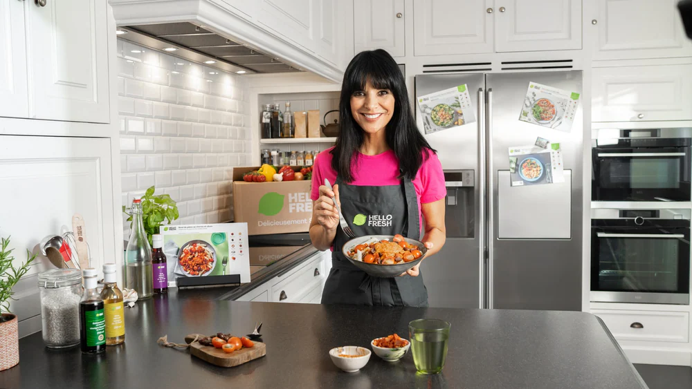 Hello Fresh avec Maria del Rio, photographie corporate par Gautier Collet