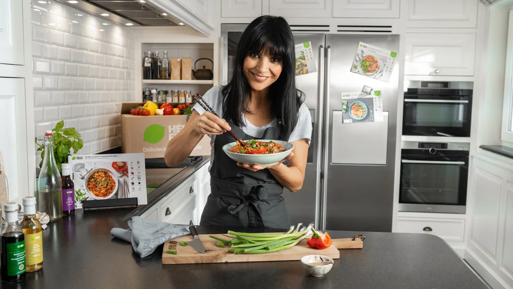 Hello Fresh avec Maria del Rio, reportage corporate par Gautier Collet